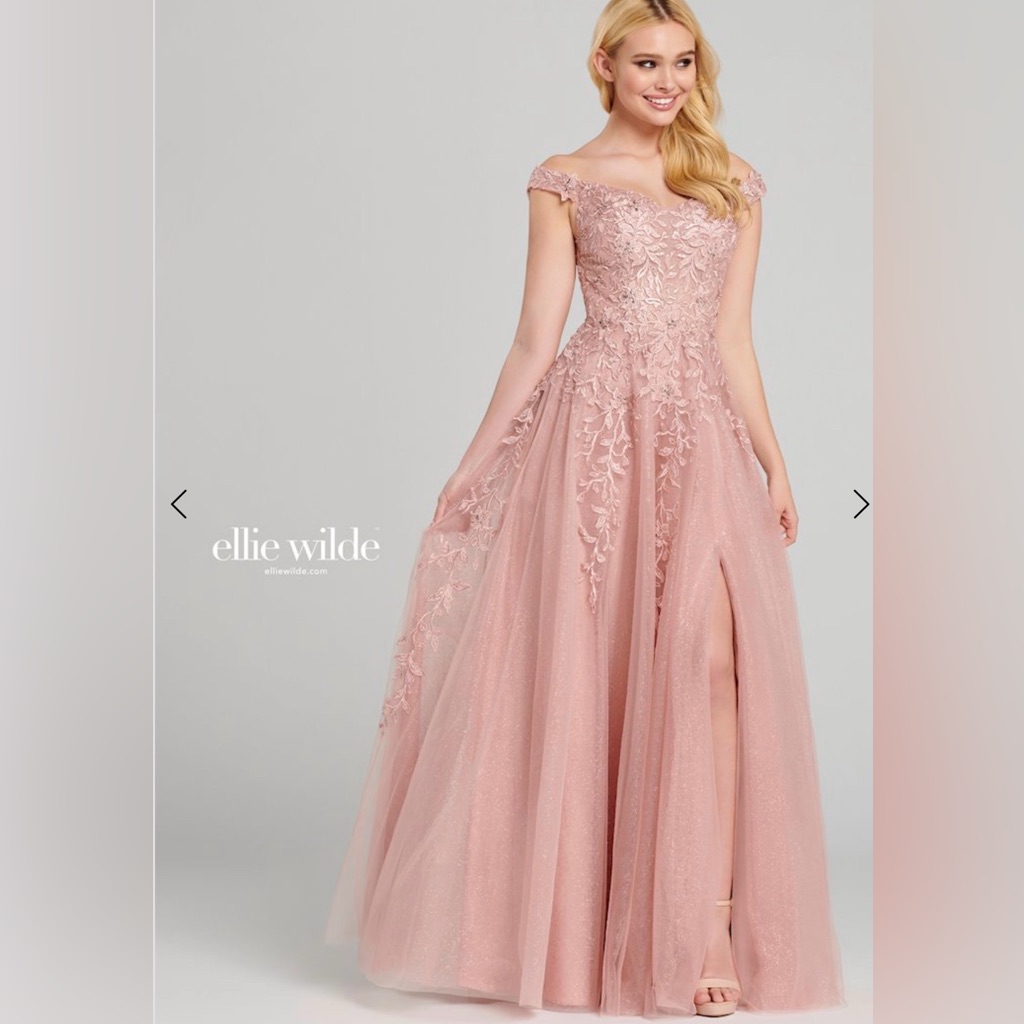 Ellie Wilde Prom Dress - Pink / Size4